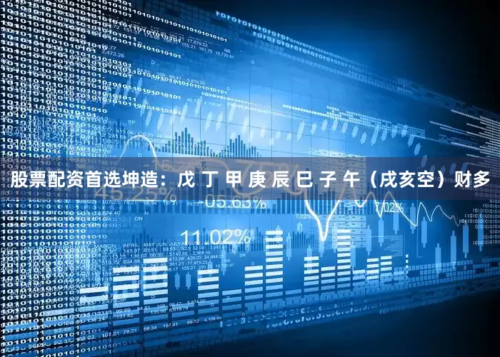 股票配资首选坤造：戊 丁 甲 庚 辰 巳 子 午（戌亥空）财多